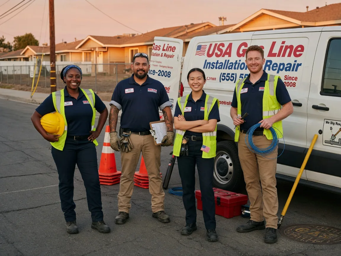 Gas Line Installation company in Bedford, KY